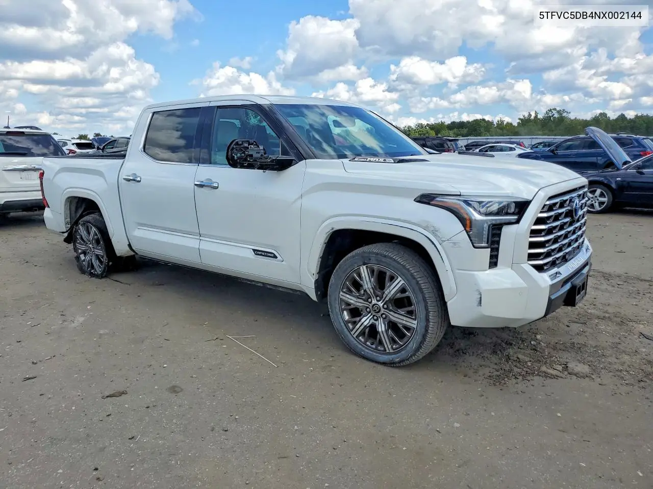 2022 TOYOTA TUNDRA VIN 5TFVC5DB4NX002144 — фото 4