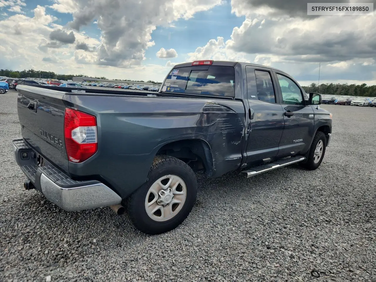 2022 TOYOTA TUNDRA VIN 5TFRY5F16FX189850 — фото 3