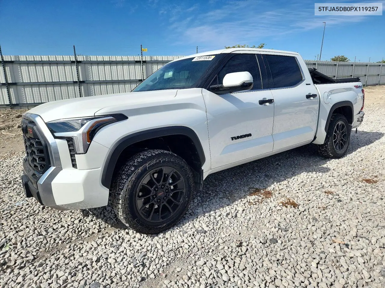 TOYOTA TUNDRA 2023, VIN 5TFJA5DB0PX119257