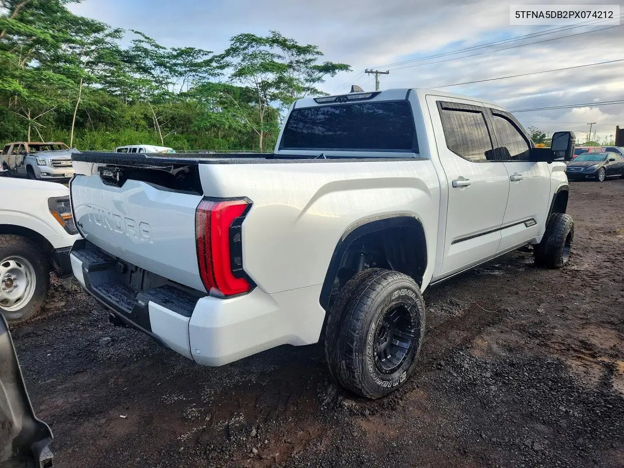 2023 TOYOTA TUNDRA VIN 5TFNA5DB2PX074212 — фото 3