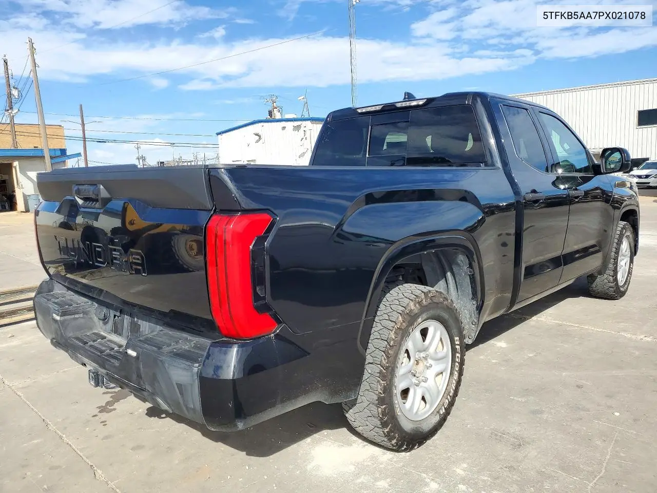 2023 TOYOTA TUNDRA VIN 5TFKB5AA7PX021078 — фото 3