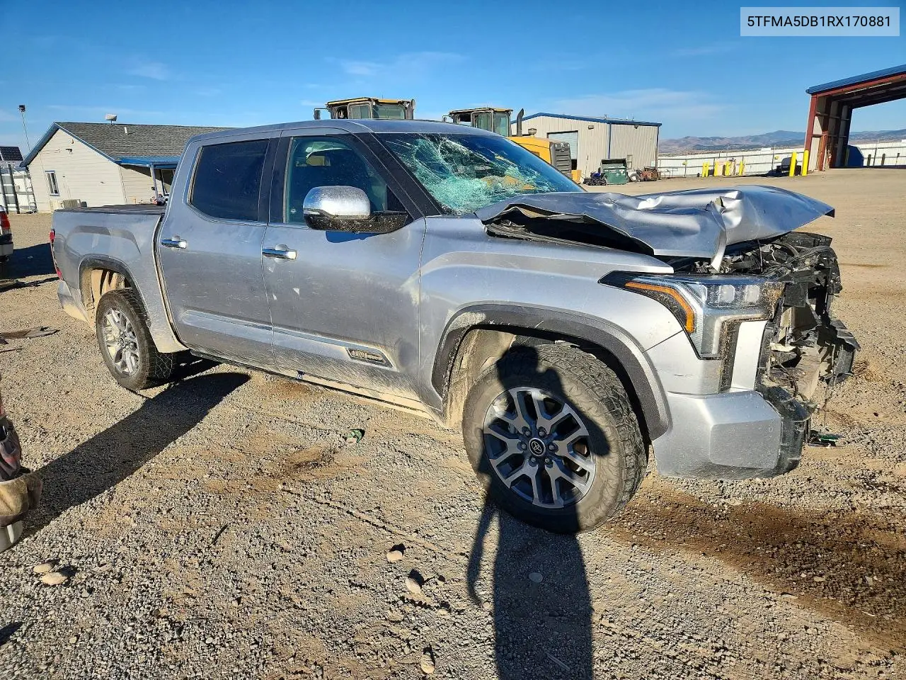 2024 TOYOTA TUNDRA VIN 5TFMA5DB1RX170881 — фото 4