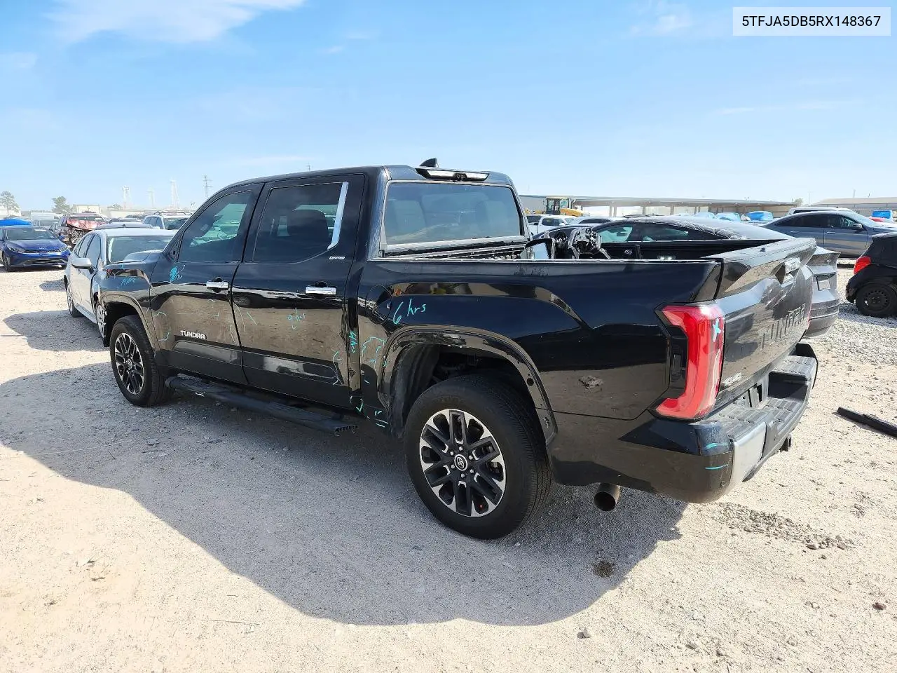 2024 TOYOTA TUNDRA VIN 5TFJA5DB5RX148367 — фото 2