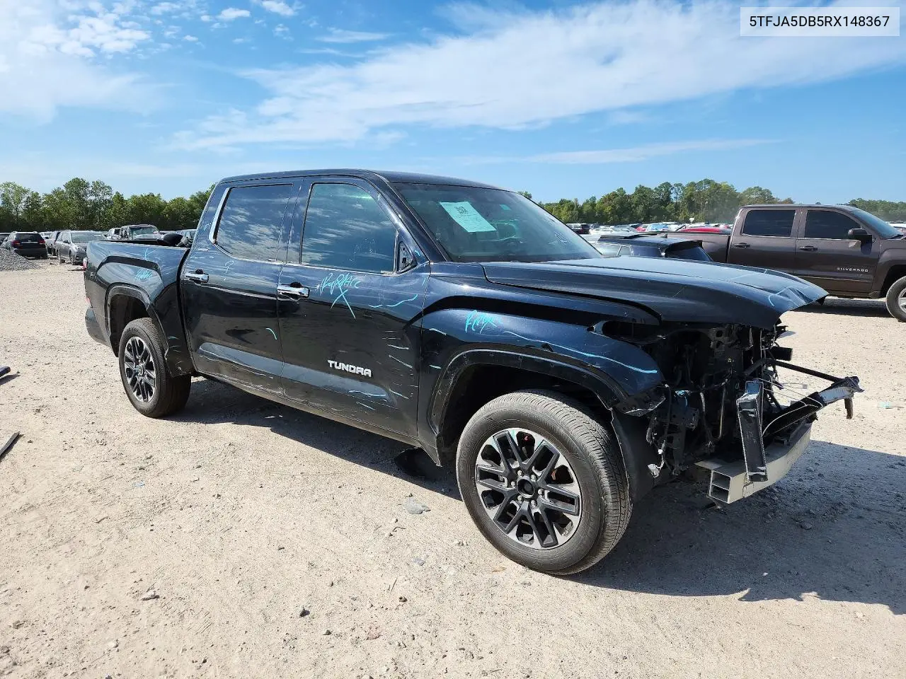2024 TOYOTA TUNDRA VIN 5TFJA5DB5RX148367 — фото 4