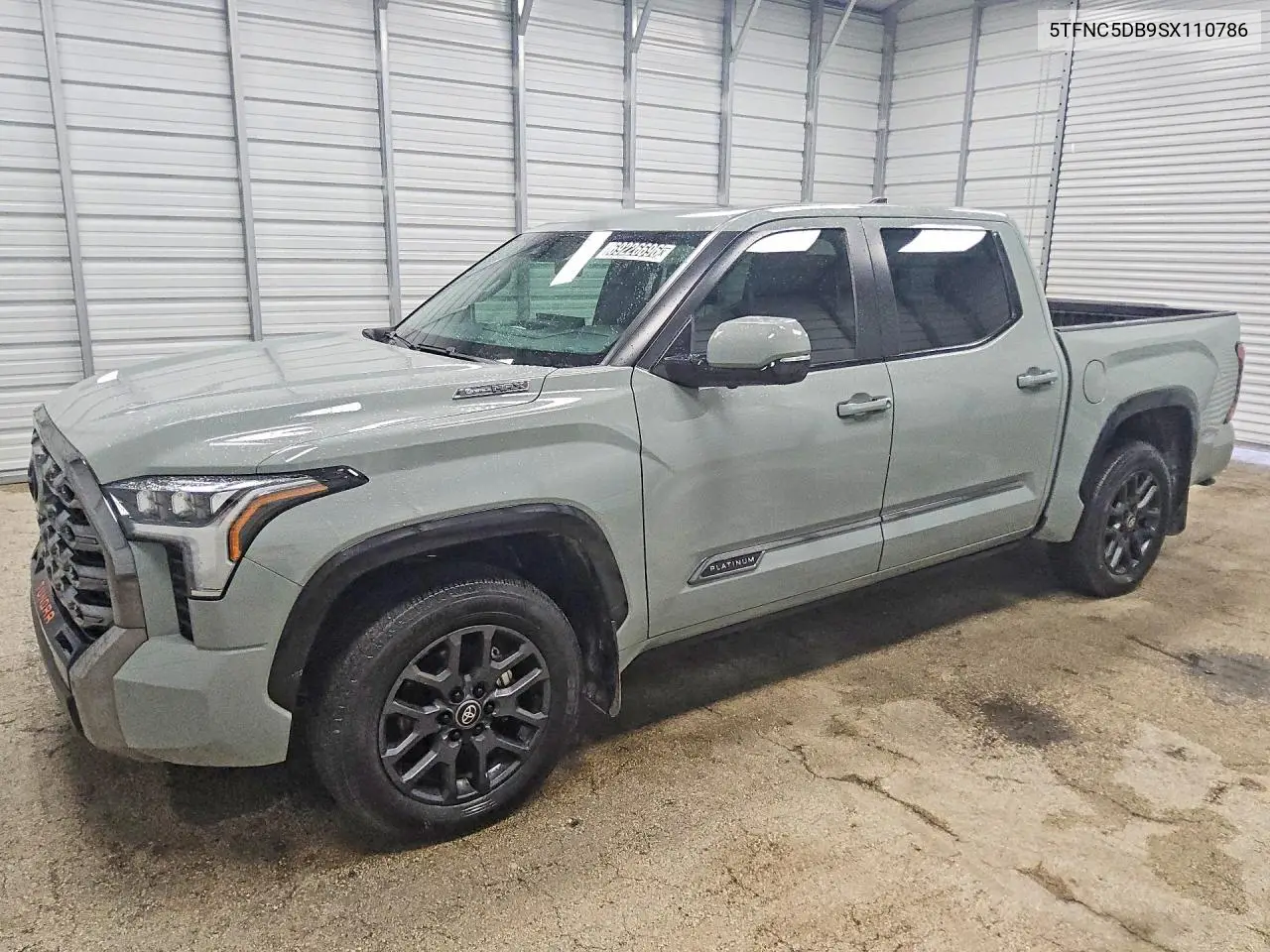 TOYOTA TUNDRA 2025, VIN 5TFNC5DB9SX110786