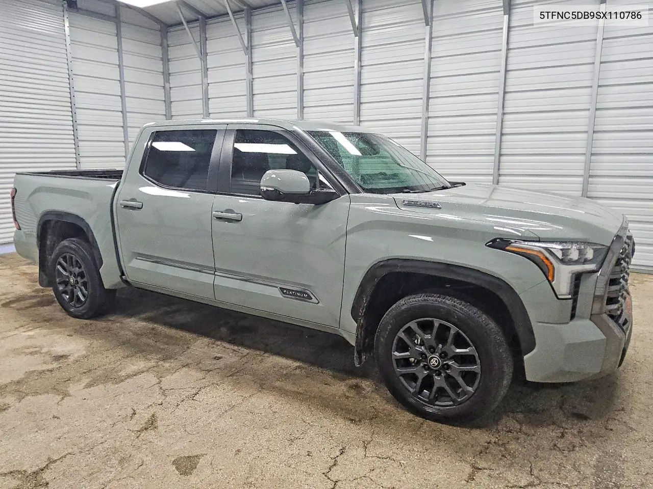 2025 TOYOTA TUNDRA VIN 5TFNC5DB9SX110786 — фото 4