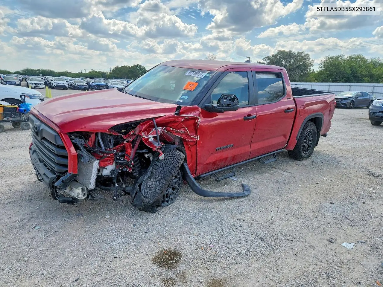 TOYOTA TUNDRA 2025, VIN 5TFLA5DB5SX293861