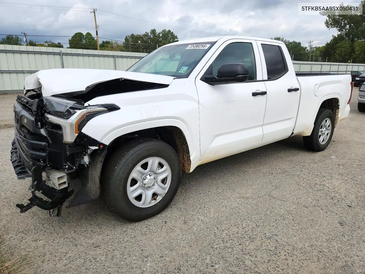 TOYOTA TUNDRA 2025, VIN 5TFKB5AA9SX050431