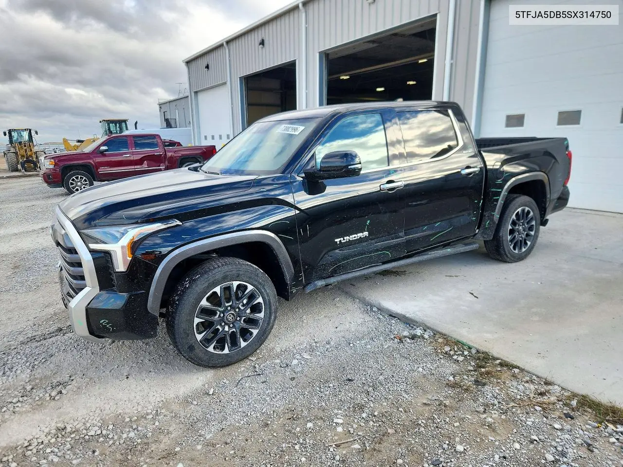 TOYOTA TUNDRA 2025, VIN 5TFJA5DB5SX314750