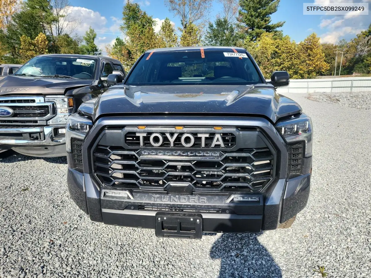 2025 TOYOTA TUNDRA VIN 5TFPC5DB2SX099249 — фото 5