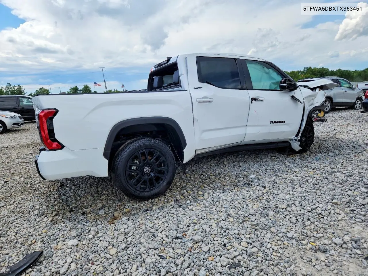 2026 TOYOTA TUNDRA VIN 5TFWA5DBXTX363451 — фото 3