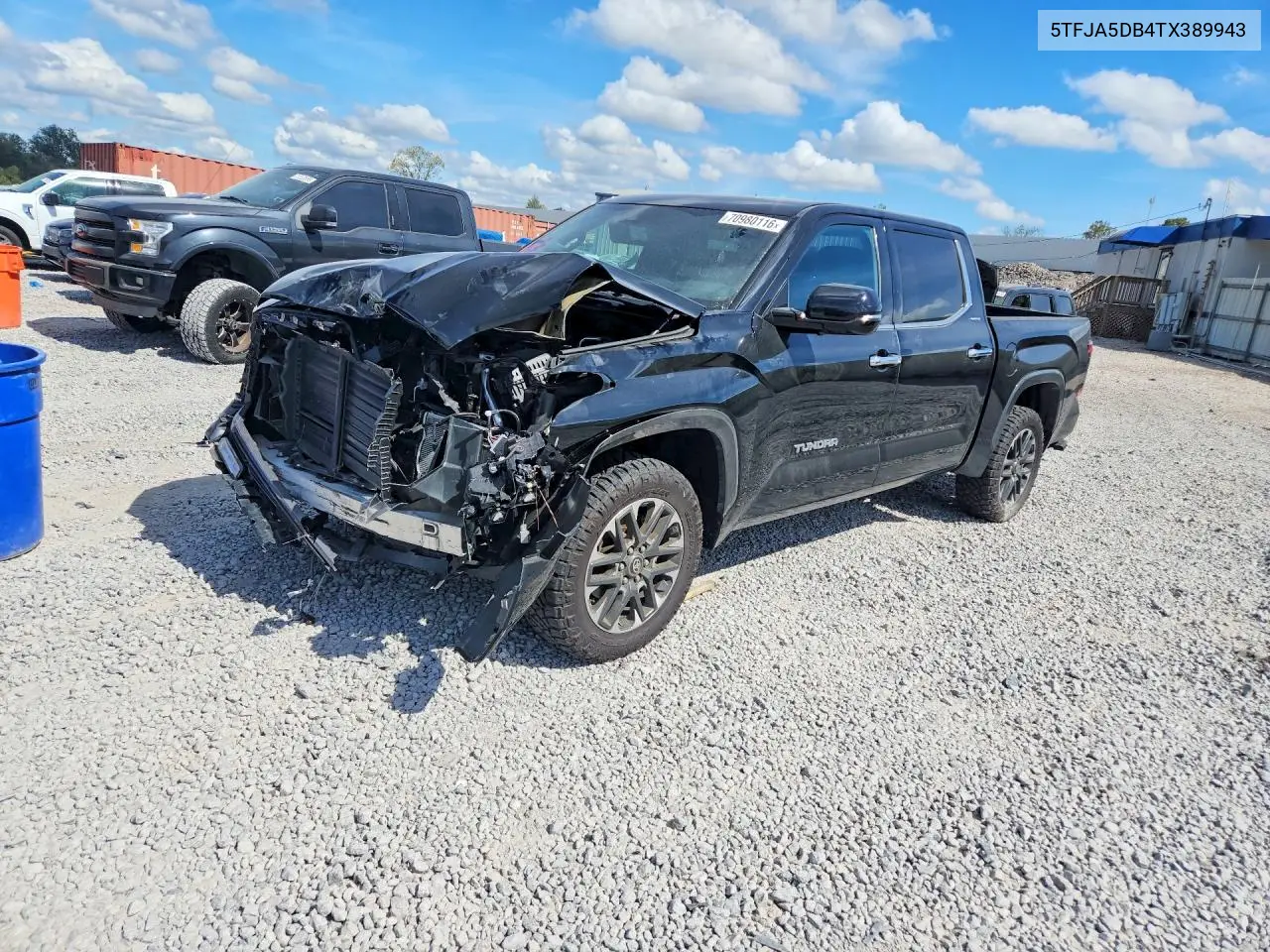 TOYOTA TUNDRA 2026, VIN 5TFJA5DB4TX389943