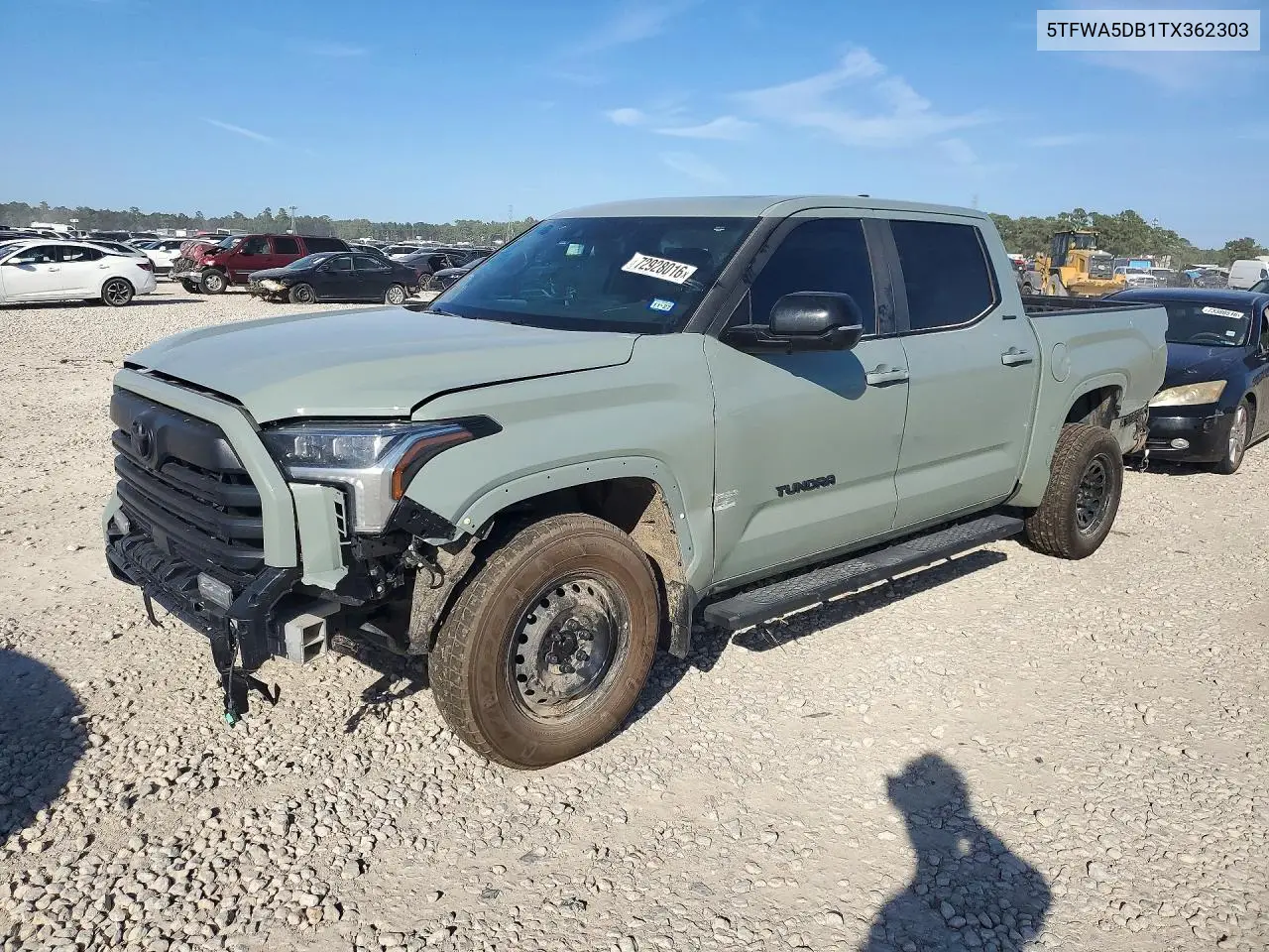 TOYOTA TUNDRA 2026, VIN 5TFWA5DB1TX362303