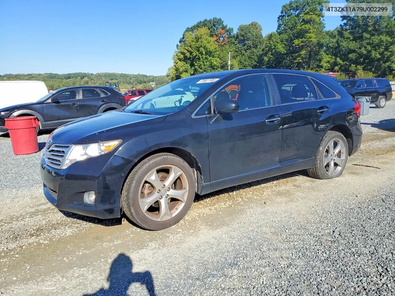 TOYOTA VENZA 2009, VIN 4T3ZK11A79U002299