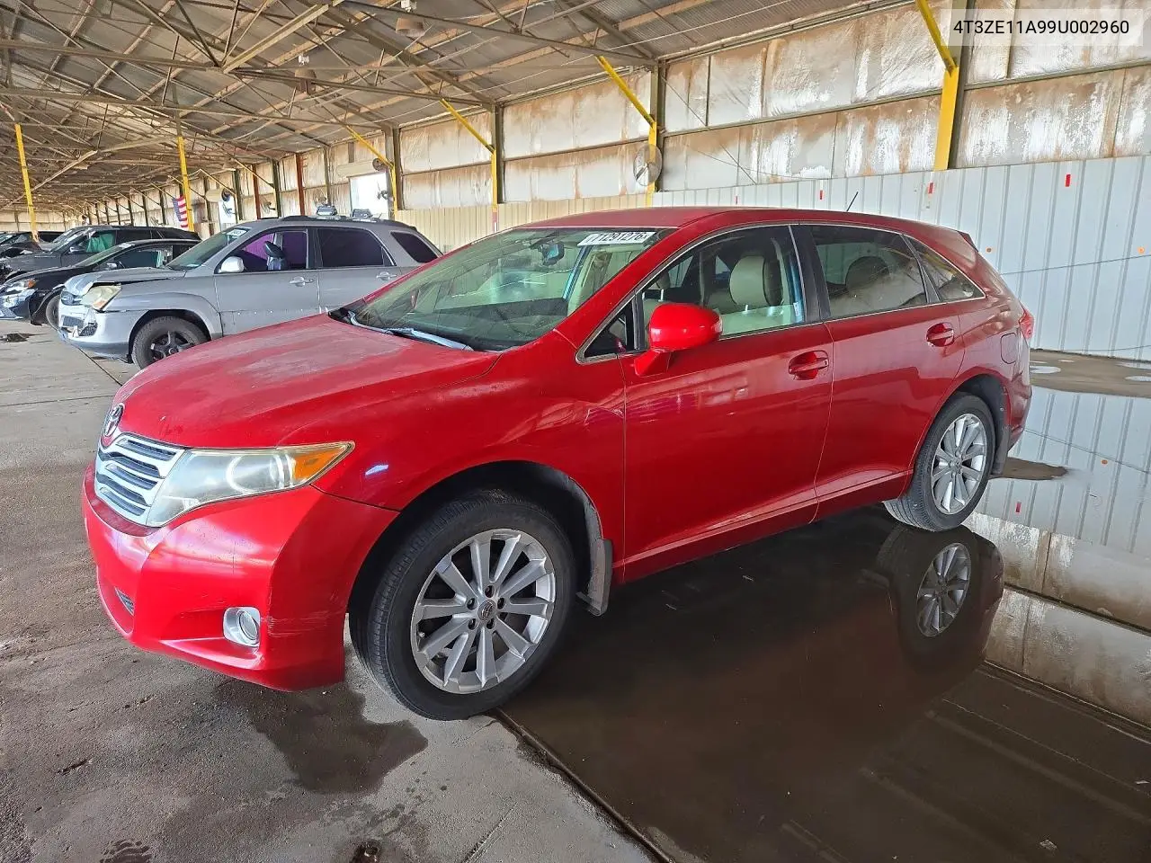 TOYOTA VENZA 2009, VIN 4T3ZE11A99U002960