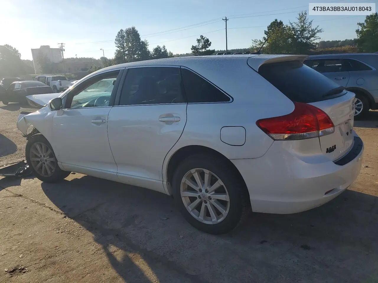 2010 TOYOTA VENZA VIN 4T3BA3BB3AU018043 — фото 2