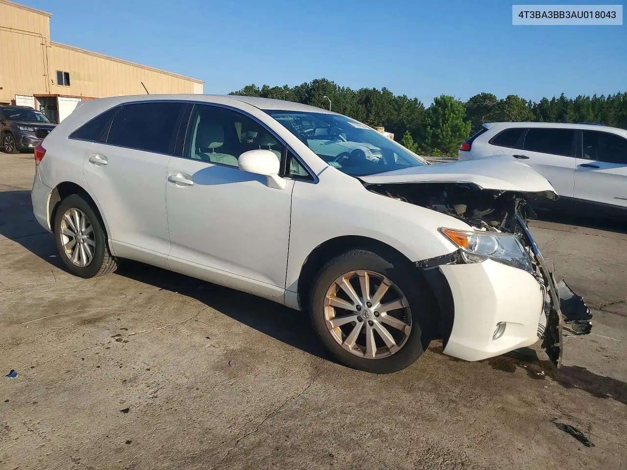 2010 TOYOTA VENZA VIN 4T3BA3BB3AU018043 — фото 4