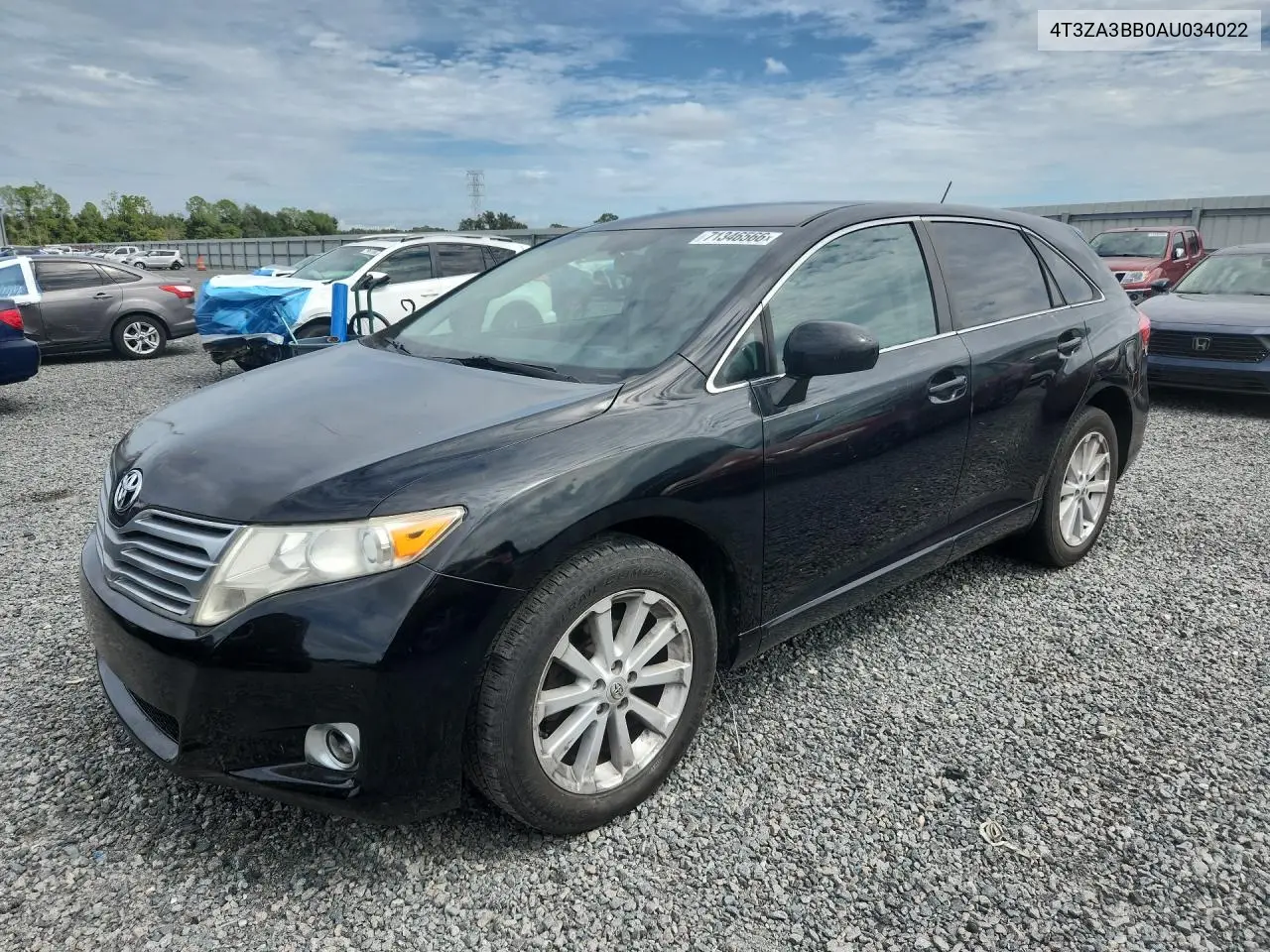TOYOTA VENZA 2010, VIN 4T3ZA3BB0AU034022
