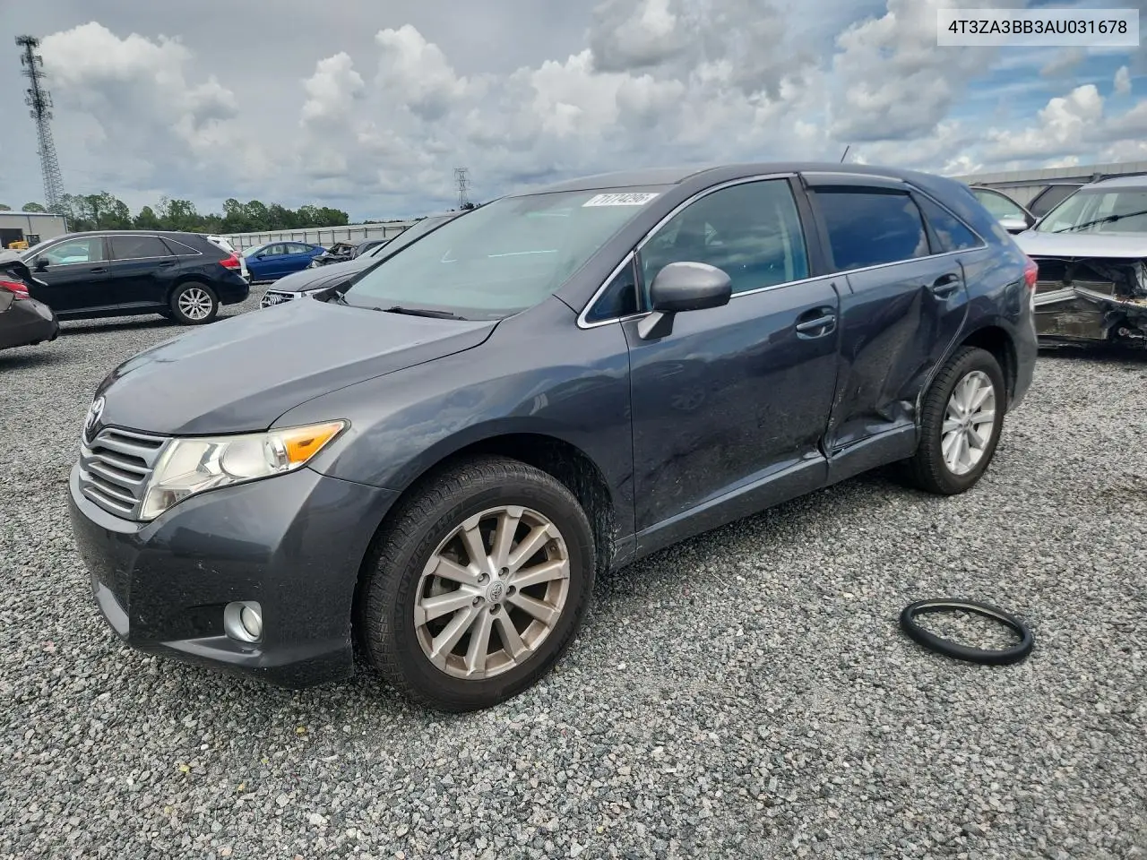 TOYOTA VENZA 2010, VIN 4T3ZA3BB3AU031678