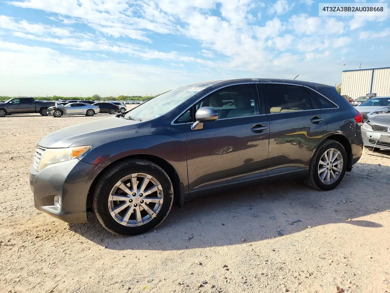 TOYOTA VENZA 2010, VIN 4T3ZA3BB2AU038668