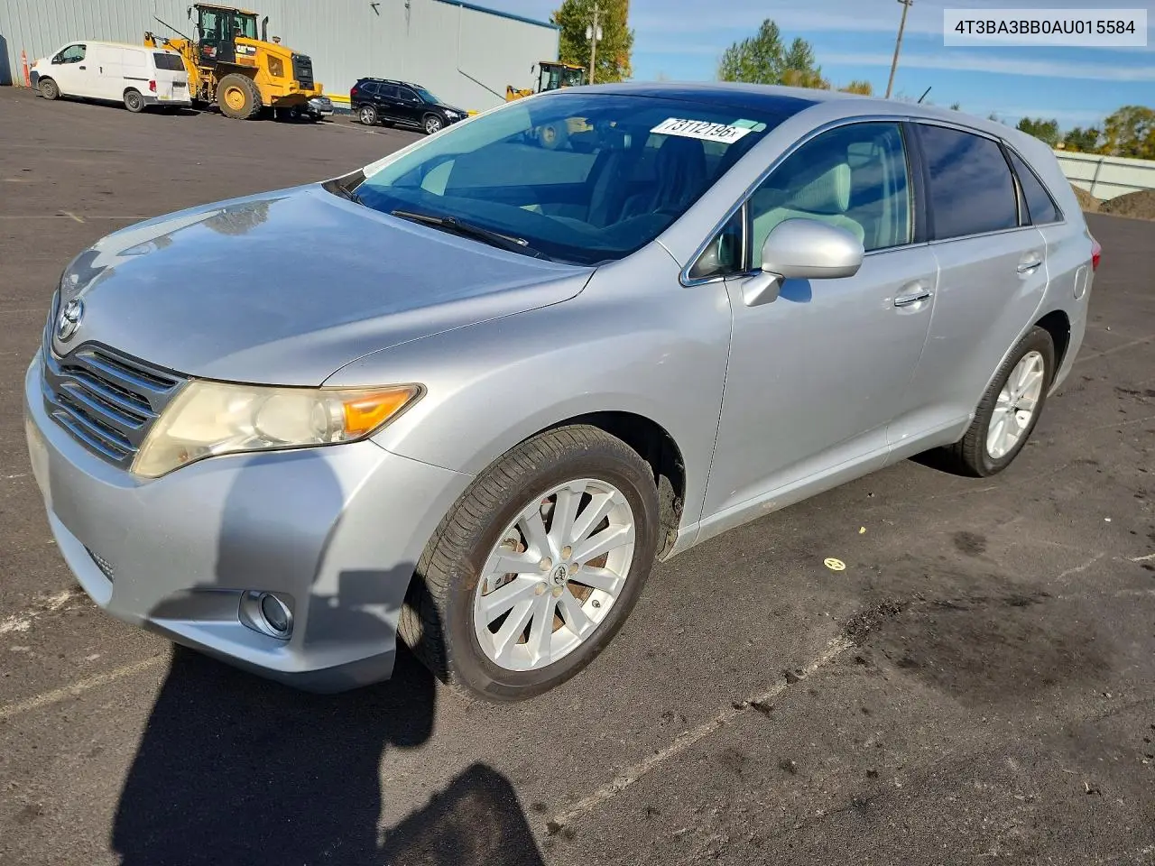 TOYOTA VENZA 2010, VIN 4T3BA3BB0AU015584