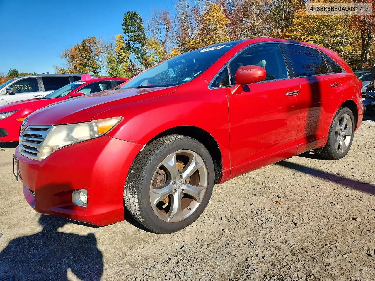TOYOTA VENZA 2010, VIN 4T3BK3BB0AU031717