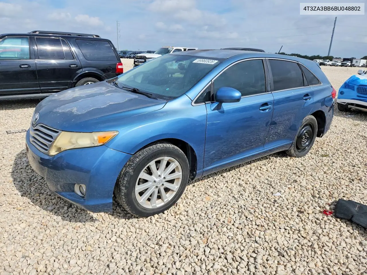 TOYOTA VENZA 2011, VIN 4T3ZA3BB6BU048802