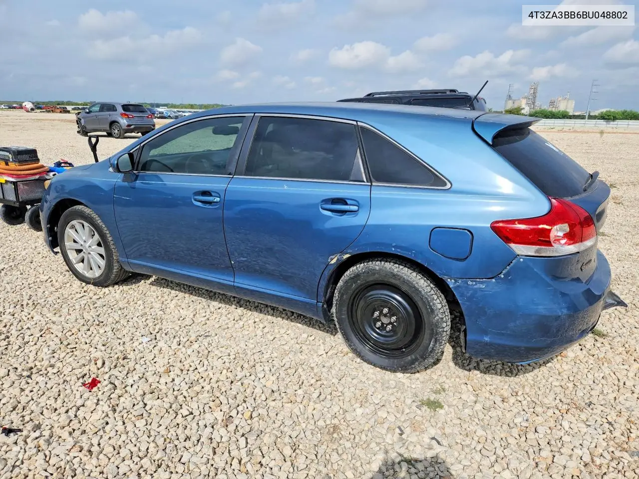 2011 TOYOTA VENZA VIN 4T3ZA3BB6BU048802 — фото 2