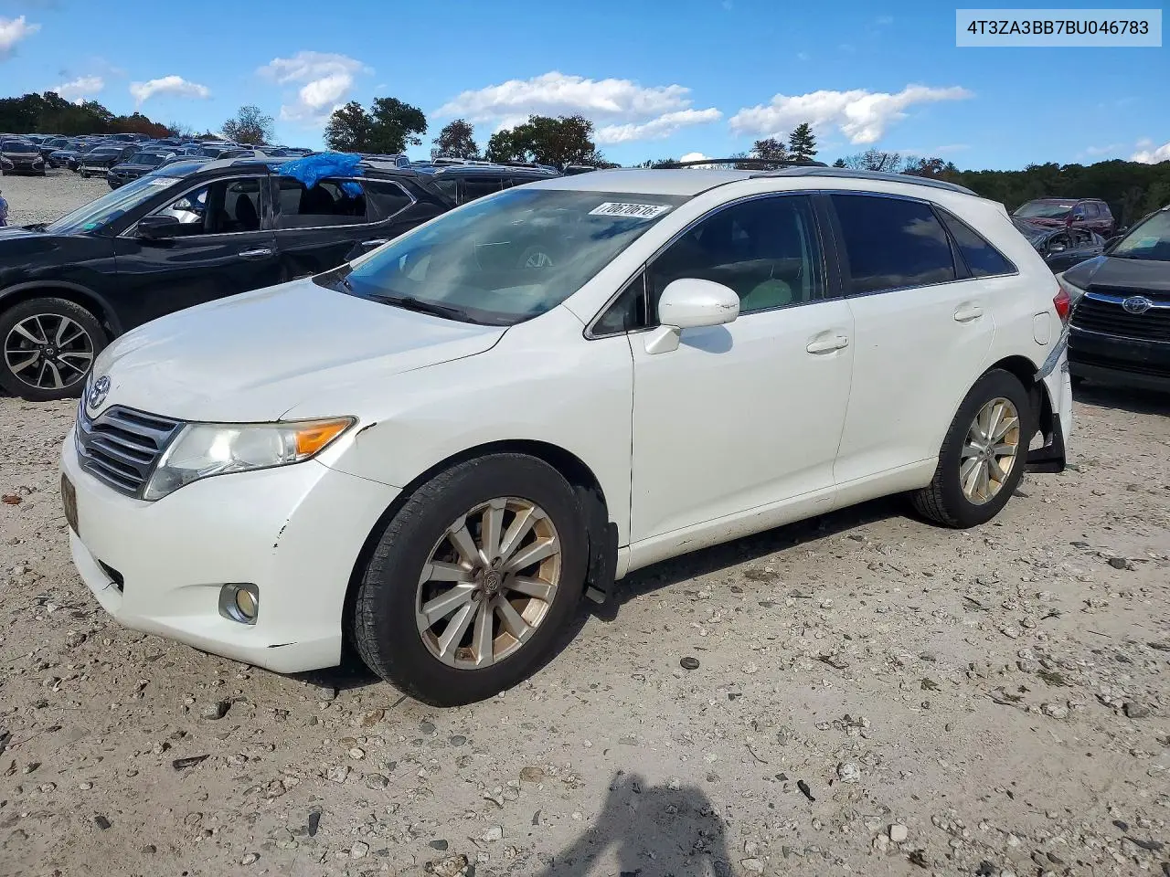 TOYOTA VENZA 2011, VIN 4T3ZA3BB7BU046783