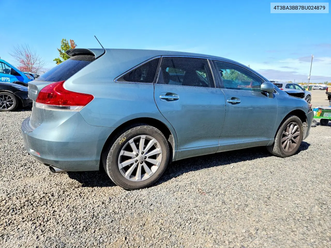 2011 TOYOTA VENZA VIN 4T3BA3BB7BU024879 — фото 3