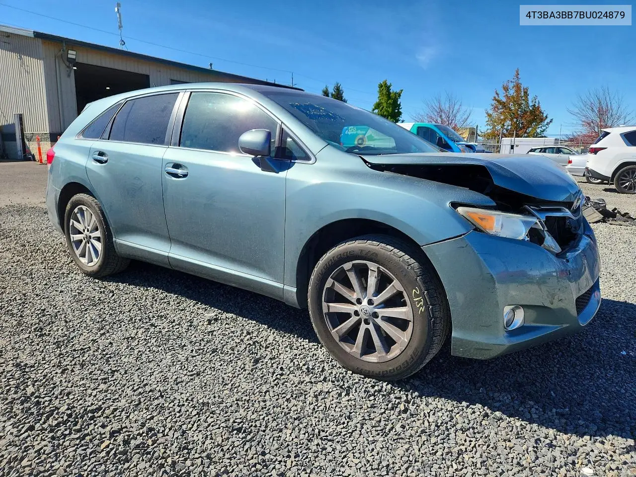 2011 TOYOTA VENZA VIN 4T3BA3BB7BU024879 — фото 4