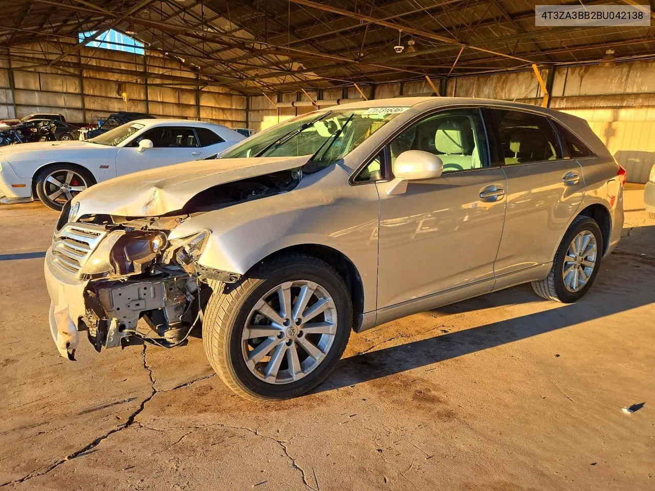 TOYOTA VENZA 2011, VIN 4T3ZA3BB2BU042138