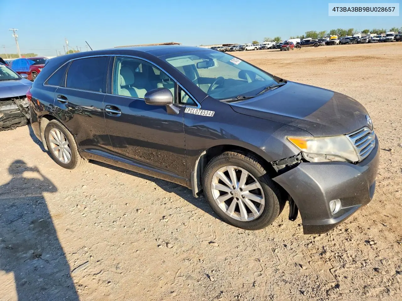 2011 TOYOTA VENZA VIN 4T3BA3BB9BU028657 — фото 4