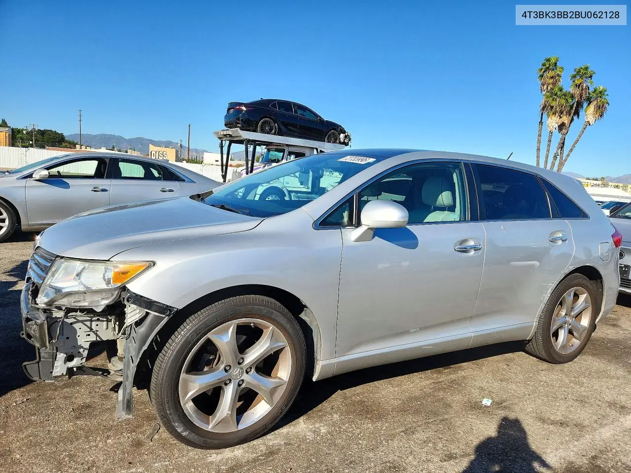 TOYOTA VENZA 2011, VIN 4T3BK3BB2BU062128