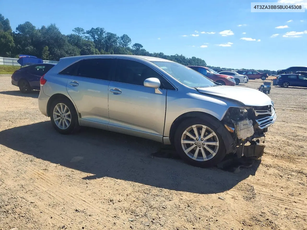 2011 TOYOTA VENZA VIN 4T3ZA3BB5BU045308 — фото 4