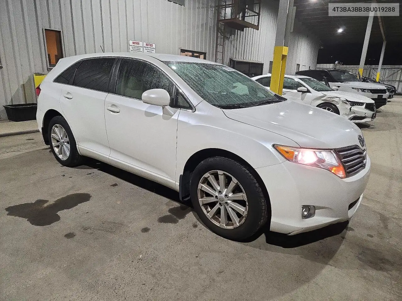2011 TOYOTA VENZA VIN 4T3BA3BB3BU019288 — фото 4