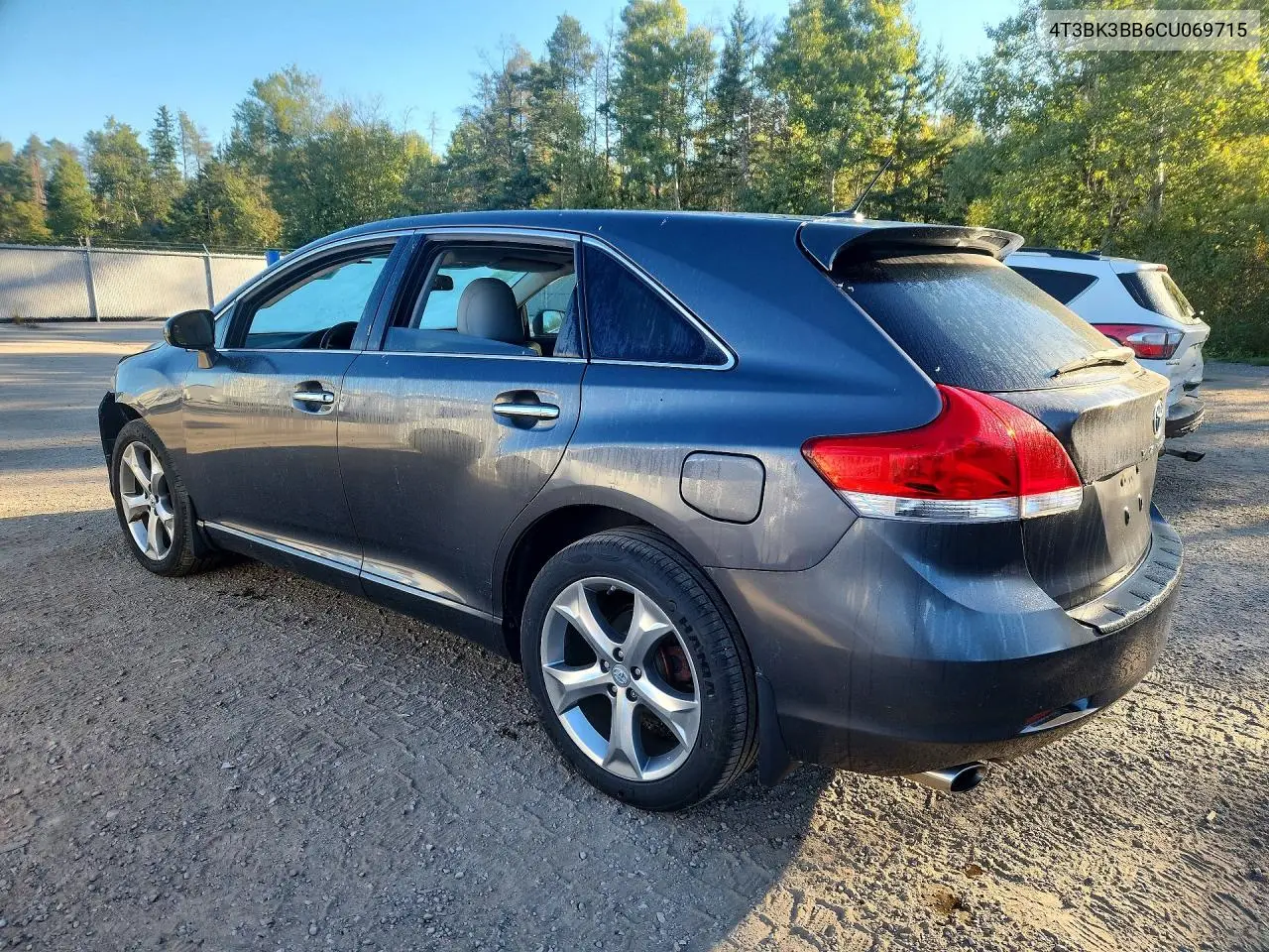 2012 TOYOTA VENZA VIN 4T3BK3BB6CU069715 — фото 2