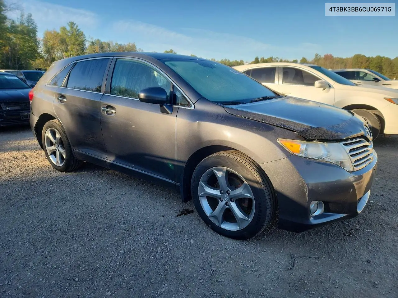 2012 TOYOTA VENZA VIN 4T3BK3BB6CU069715 — фото 4