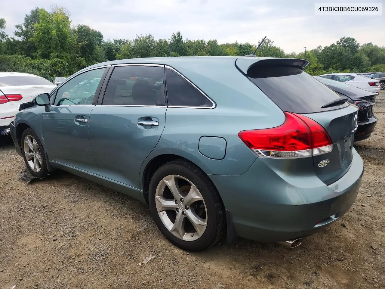 2012 TOYOTA VENZA VIN 4T3BK3BB6CU069326 — фото 2