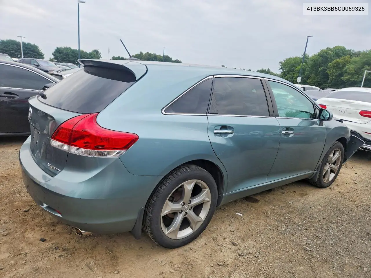 2012 TOYOTA VENZA VIN 4T3BK3BB6CU069326 — фото 3