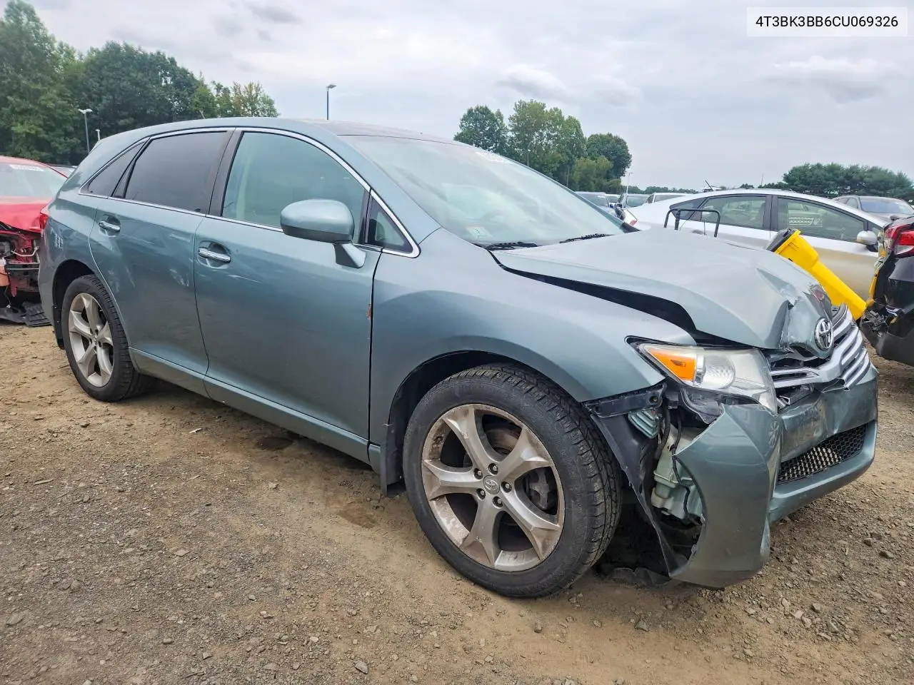 2012 TOYOTA VENZA VIN 4T3BK3BB6CU069326 — фото 4