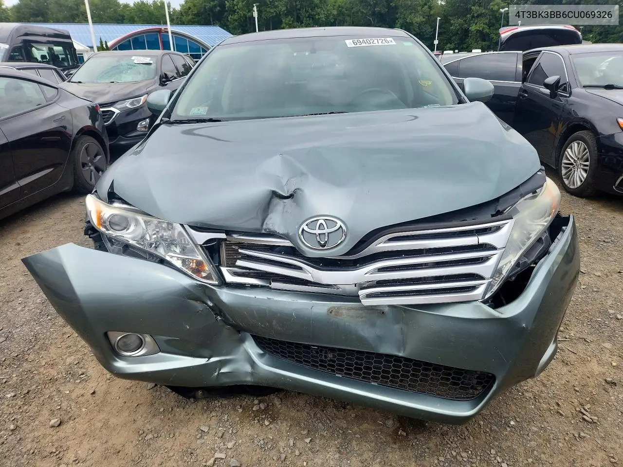 2012 TOYOTA VENZA VIN 4T3BK3BB6CU069326 — фото 5