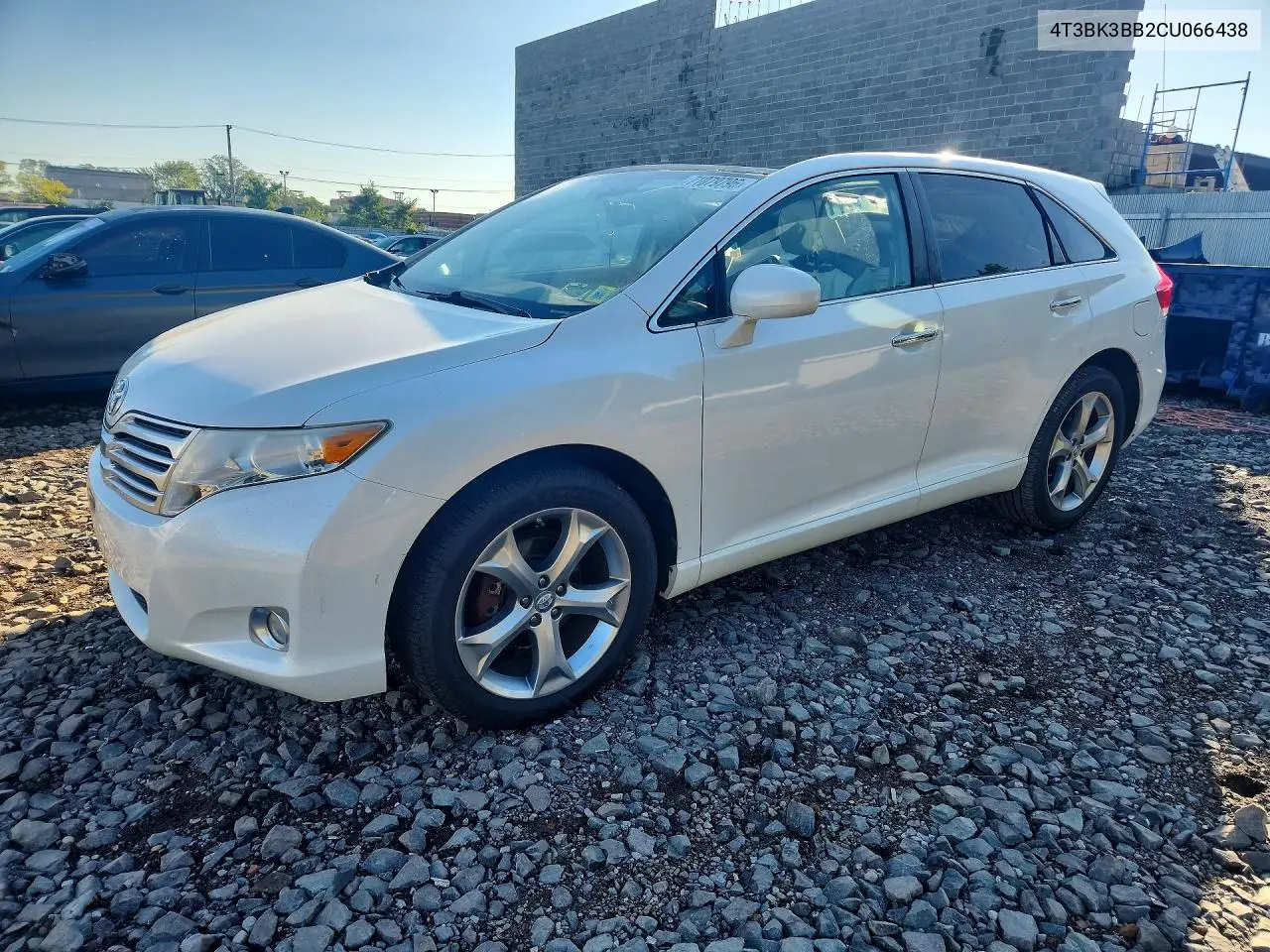 TOYOTA VENZA 2012, VIN 4T3BK3BB2CU066438