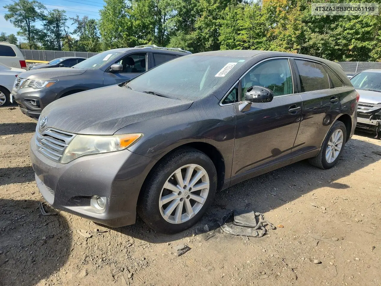 TOYOTA VENZA 2012, VIN 4T3ZA3BB3CU061198