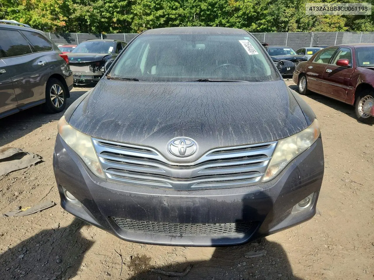 2012 TOYOTA VENZA VIN 4T3ZA3BB3CU061198 — фото 5