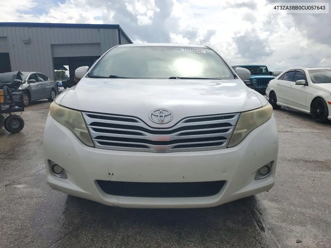 2012 TOYOTA VENZA VIN 4T3ZA3BB0CU057643 — фото 5