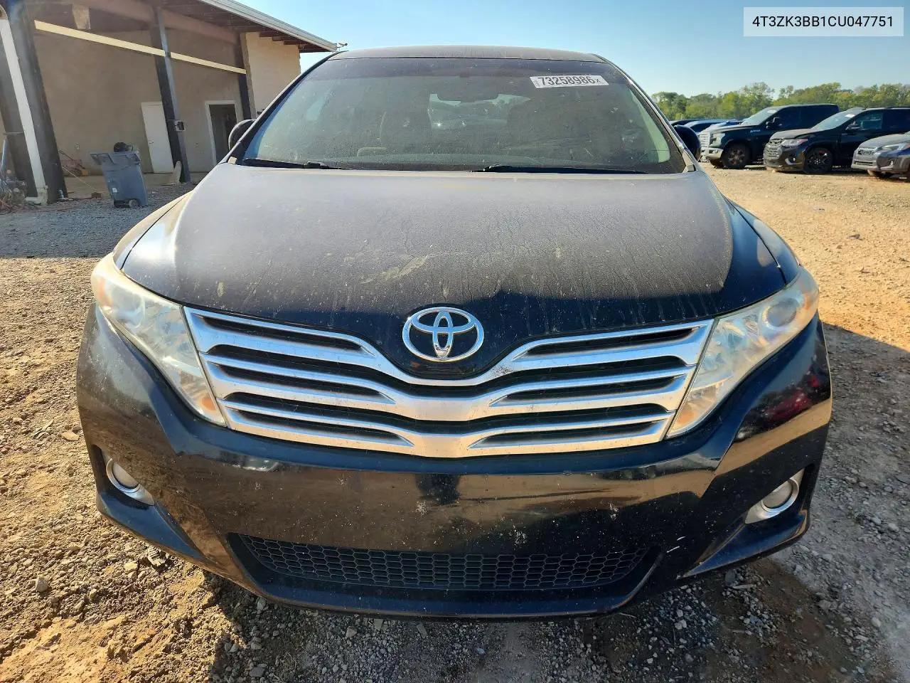 2012 TOYOTA VENZA VIN 4T3ZK3BB1CU047751 — фото 5