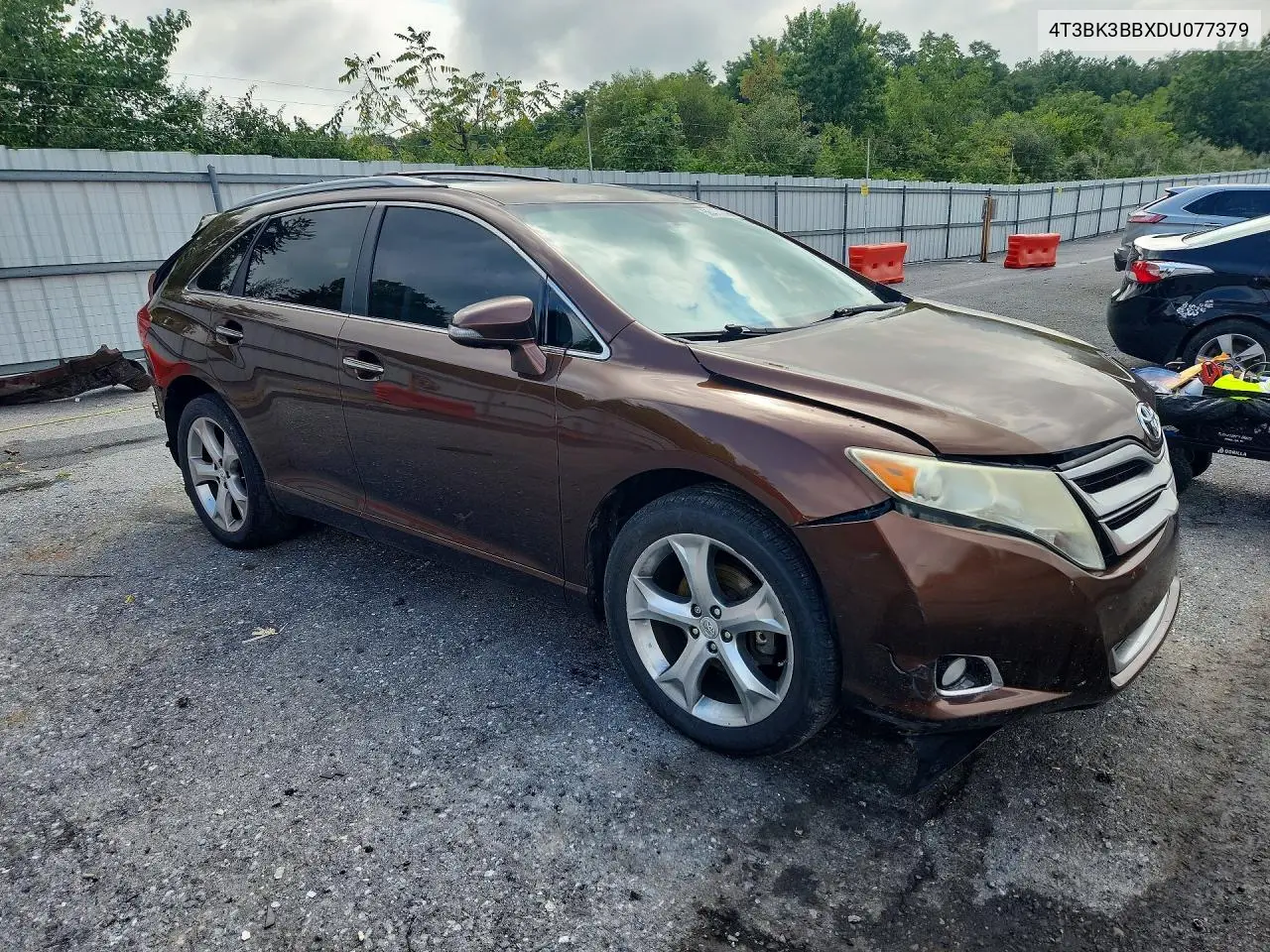 2013 TOYOTA VENZA VIN 4T3BK3BBXDU077379 — фото 4