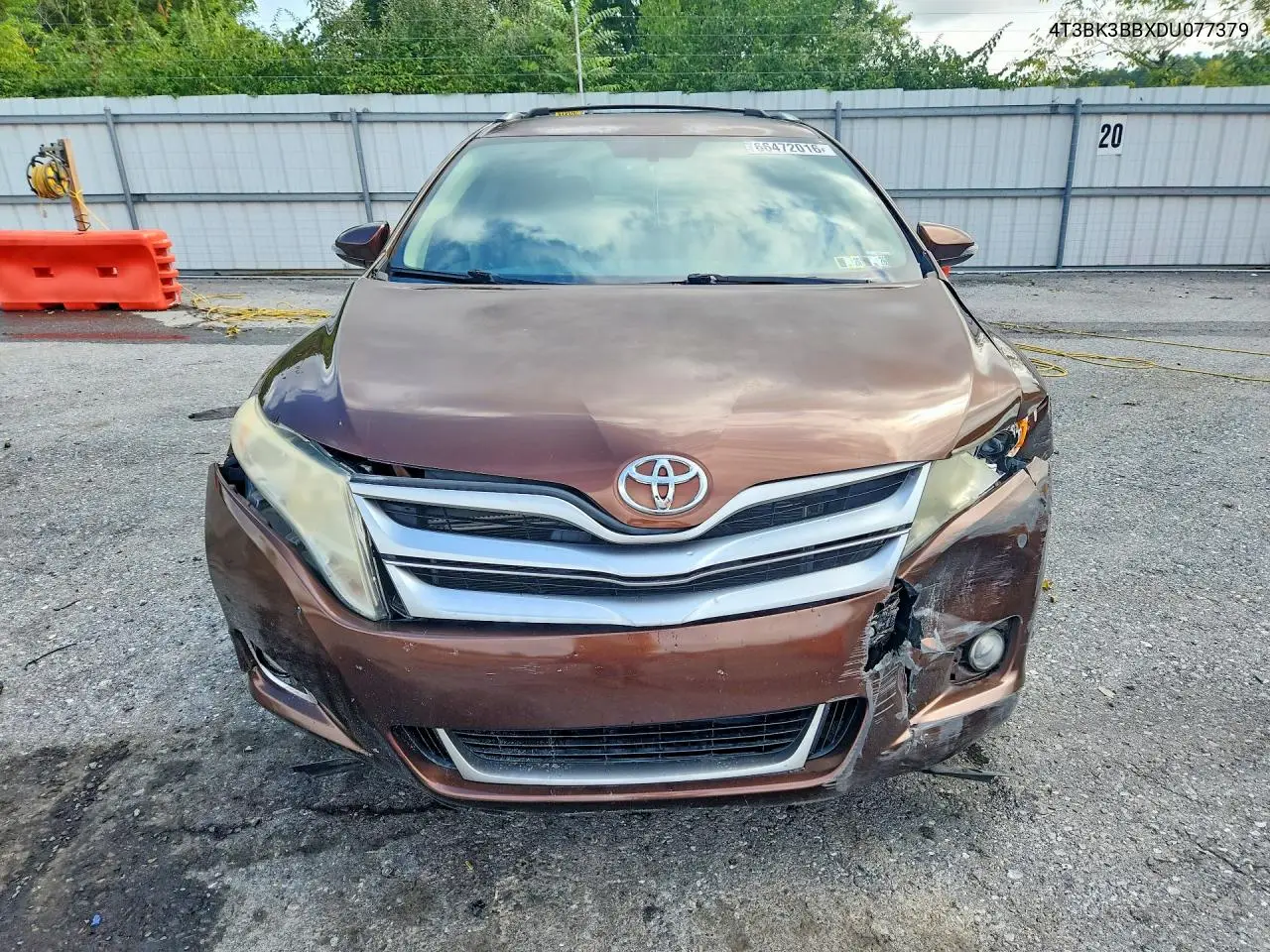 2013 TOYOTA VENZA VIN 4T3BK3BBXDU077379 — фото 5