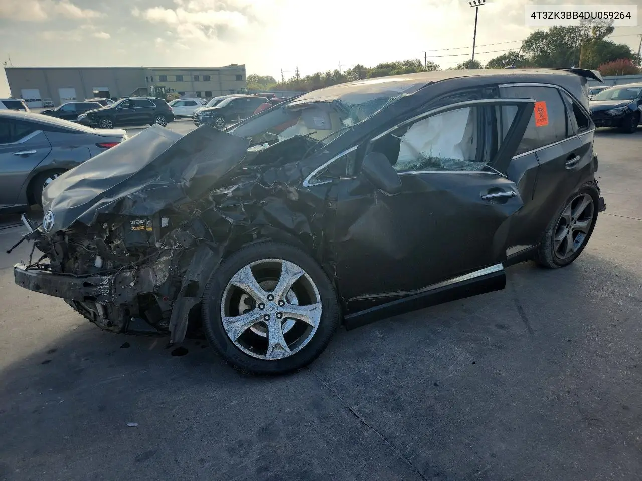 TOYOTA VENZA 2013, VIN 4T3ZK3BB4DU059264